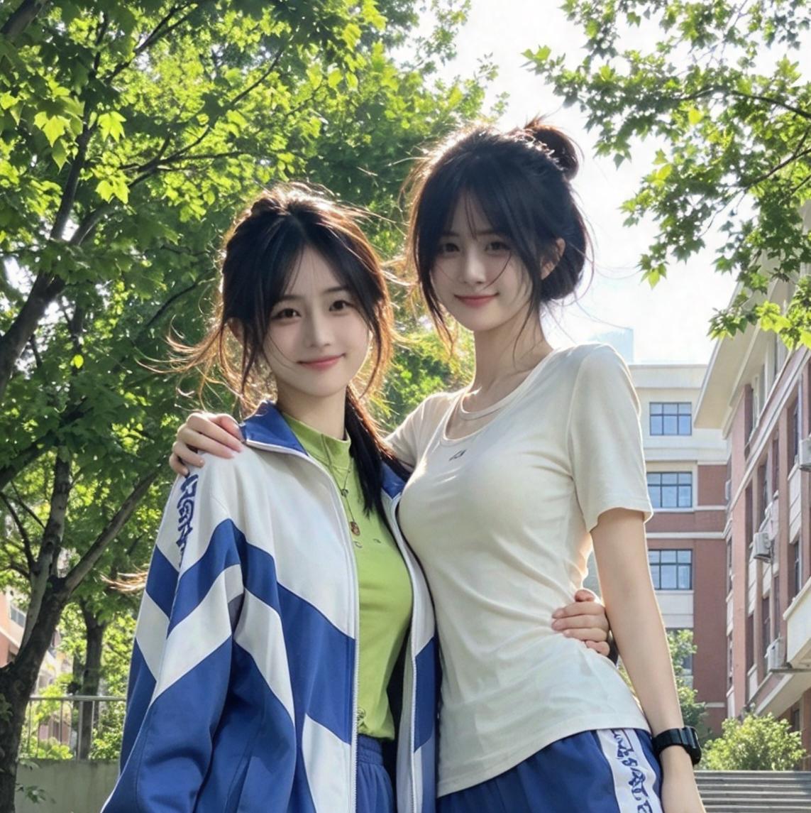 和闺蜜比谁更好看？