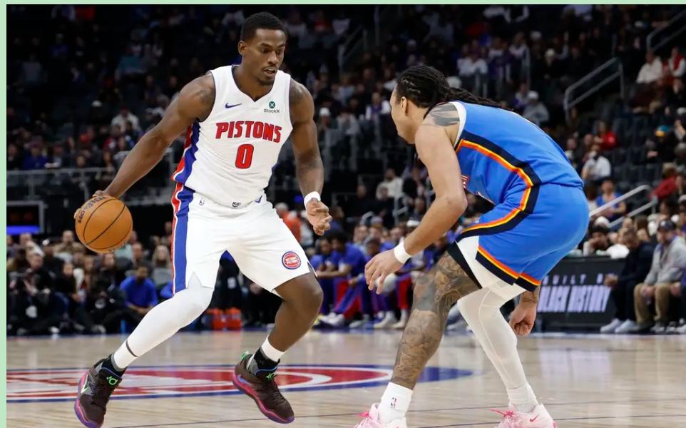 你刷到这条战报肯定揉了揉眼睛——活塞？赢雷霆？没写错吧？

兄弟，这真不是爆冷。