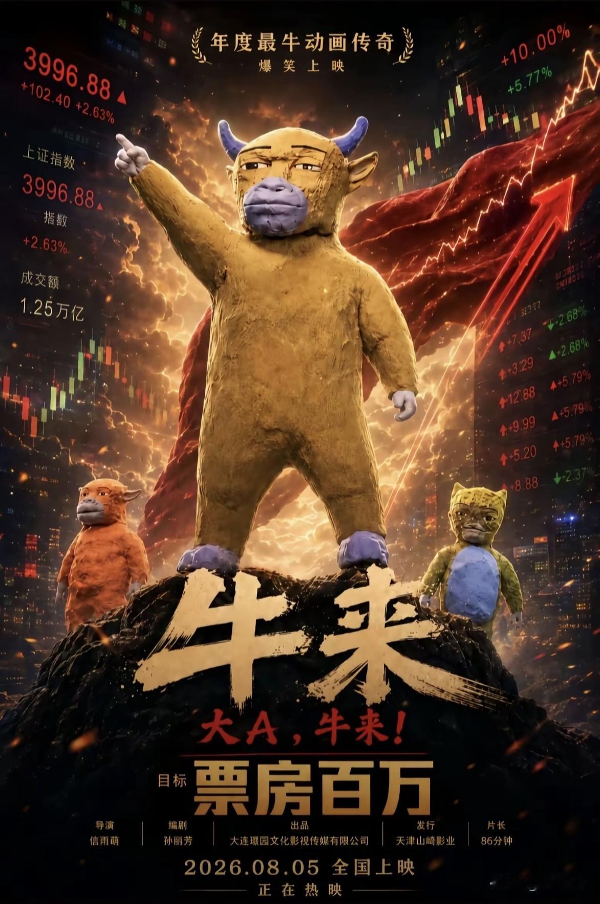 “牛来”的下集应该再拍一部“熊眠”这样完整了！[赞]