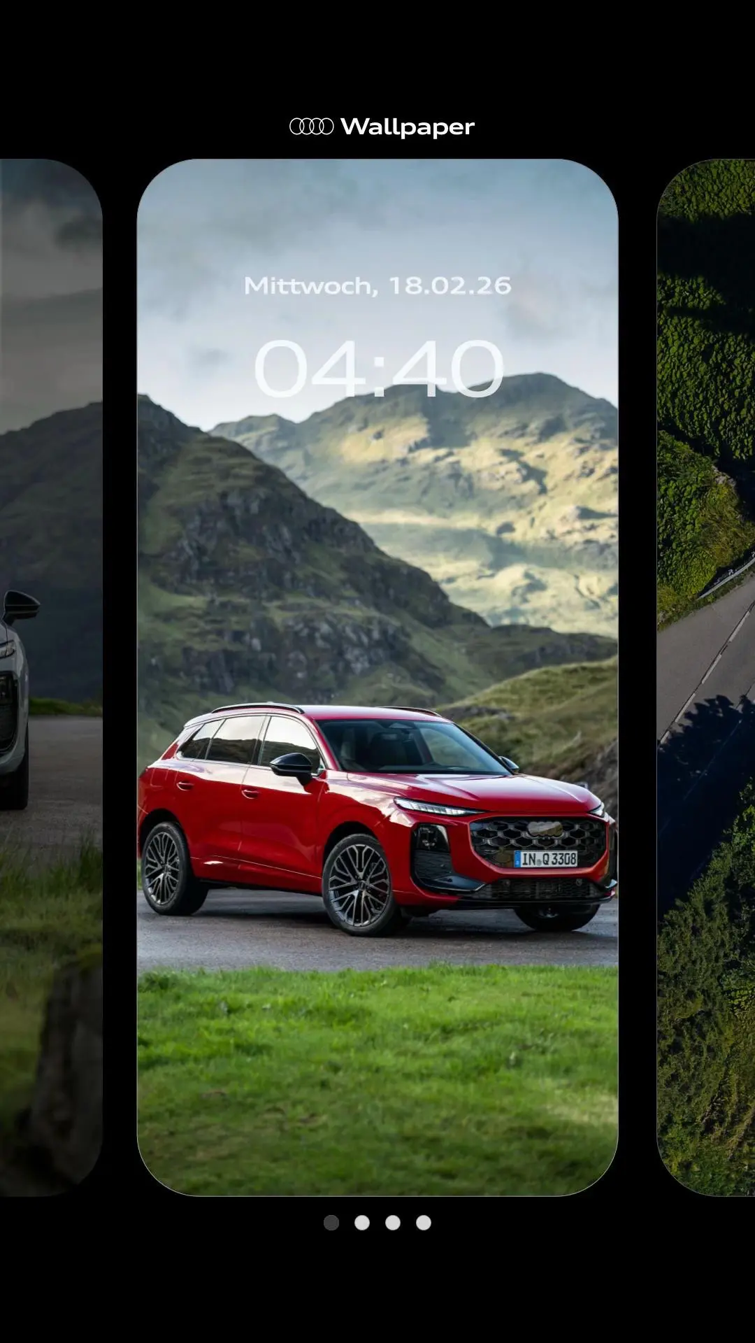 全新奥迪Q3壁纸来了！换上手机瞬间有面子