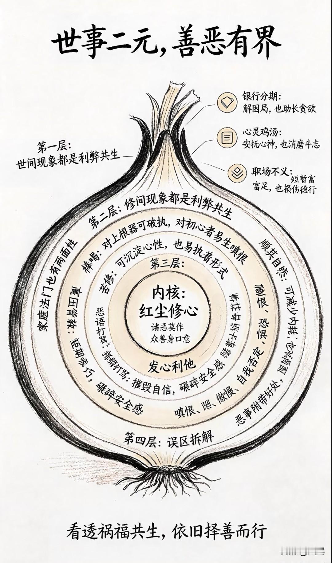 所有的人际烦恼，本质上是课题混淆；所有的课题混淆，本质上是自我价值不确定；所有的