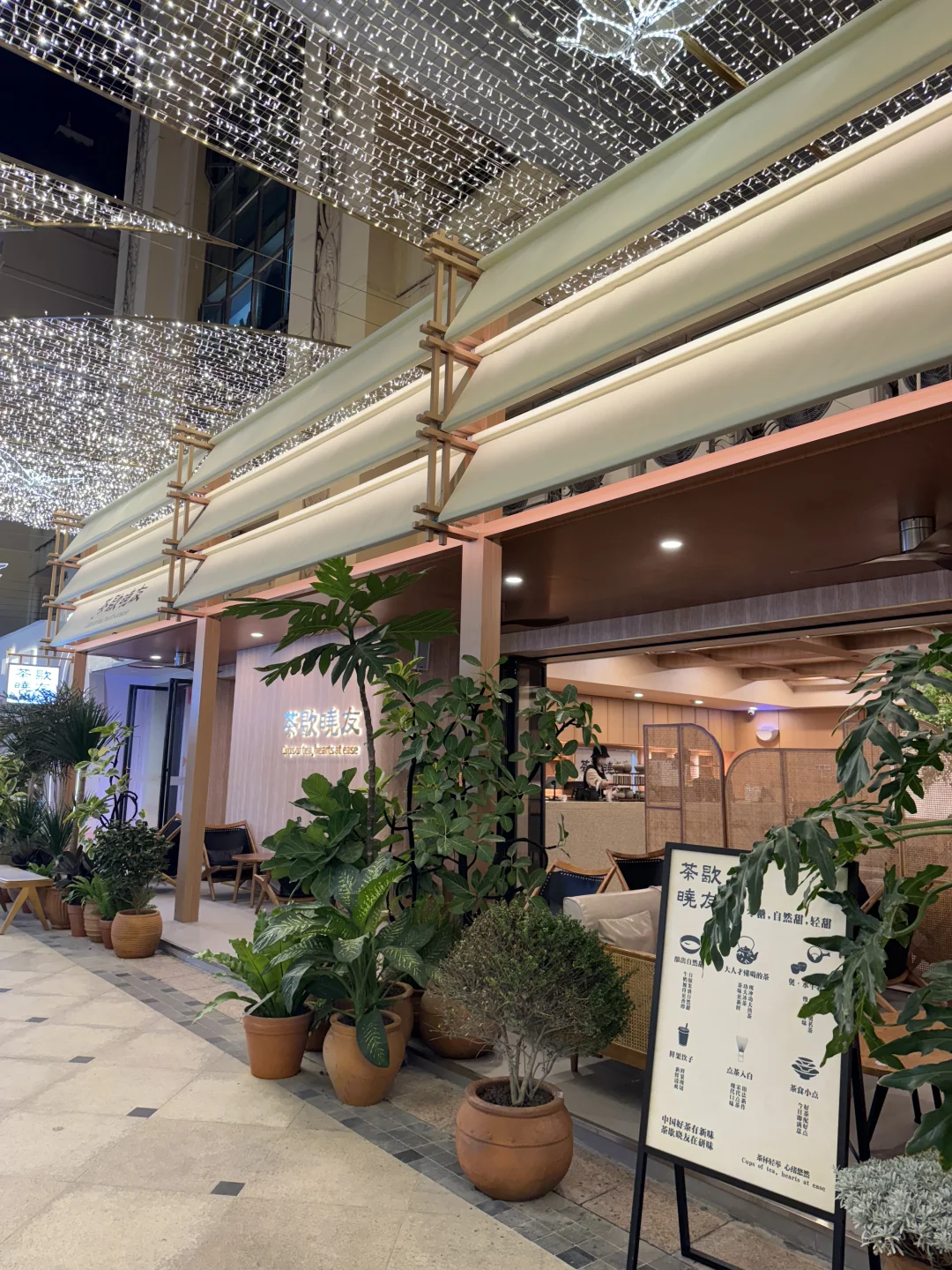 南宁东盟新开的茶饮店|闹市区里的安宁