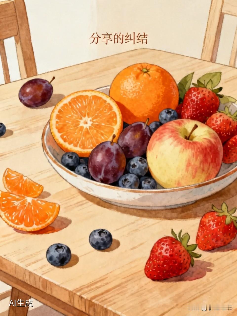 有些事不说出来憋自己，说出来吧要有人骂……
上周回家，买了五种水果，果冻橙，烟台