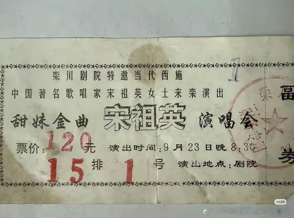 九十年代演唱会，120元，不便宜。 