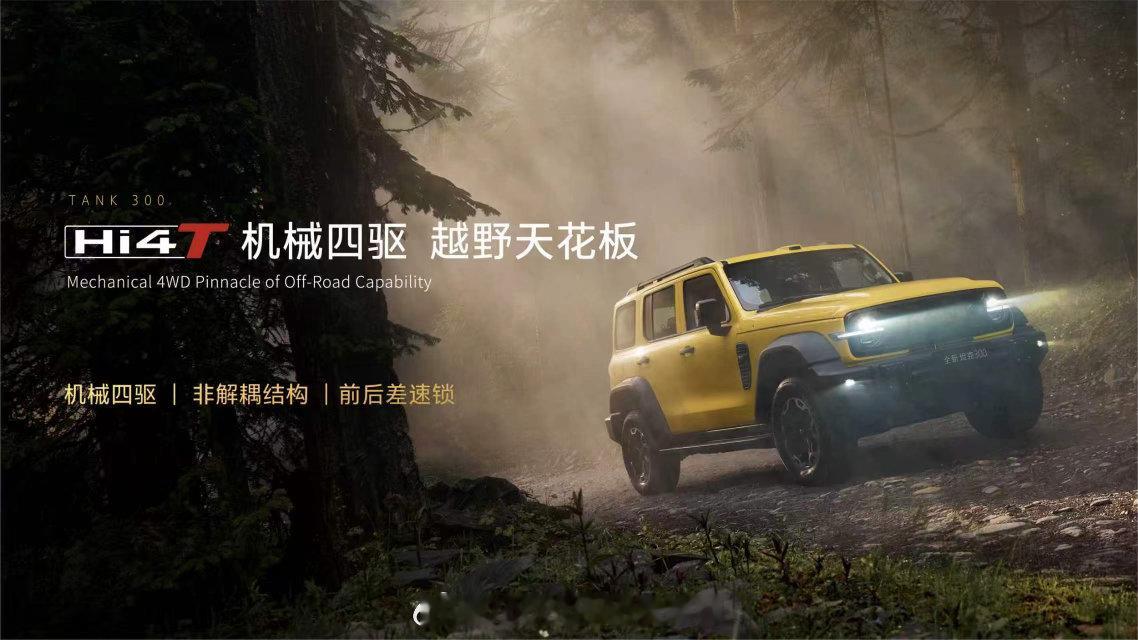 全新坦克300正式上市 19.98万元起Hi4-Z混动架构4.3秒零百加速560