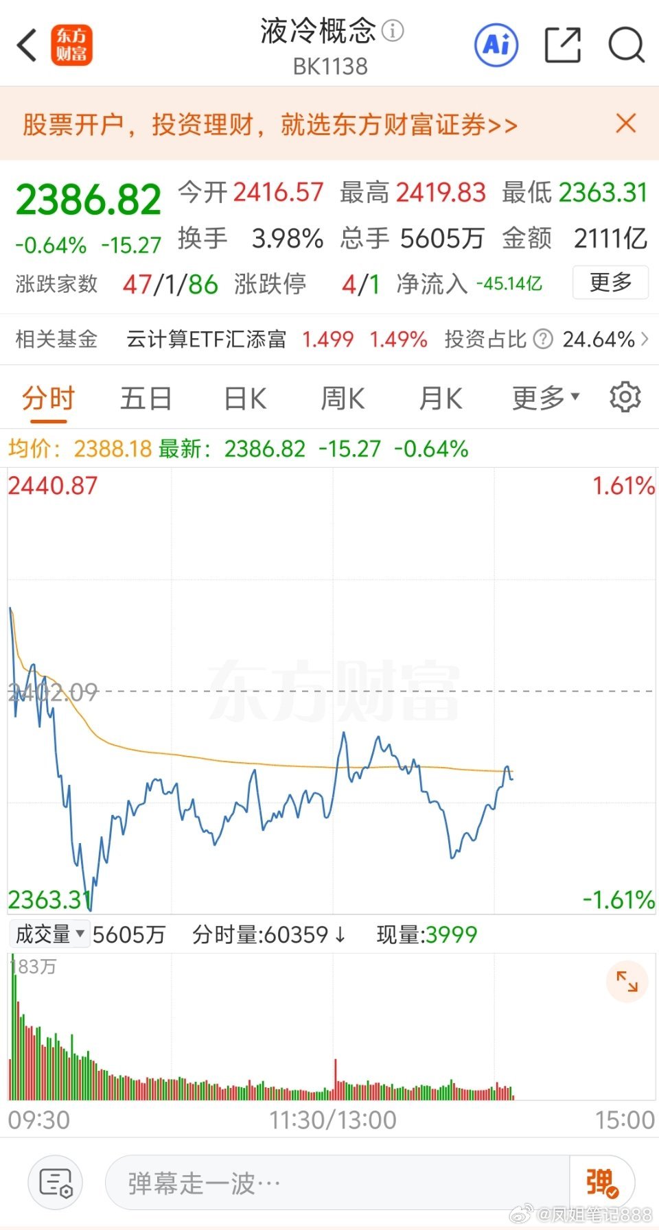 可以布局液冷产业了！ 