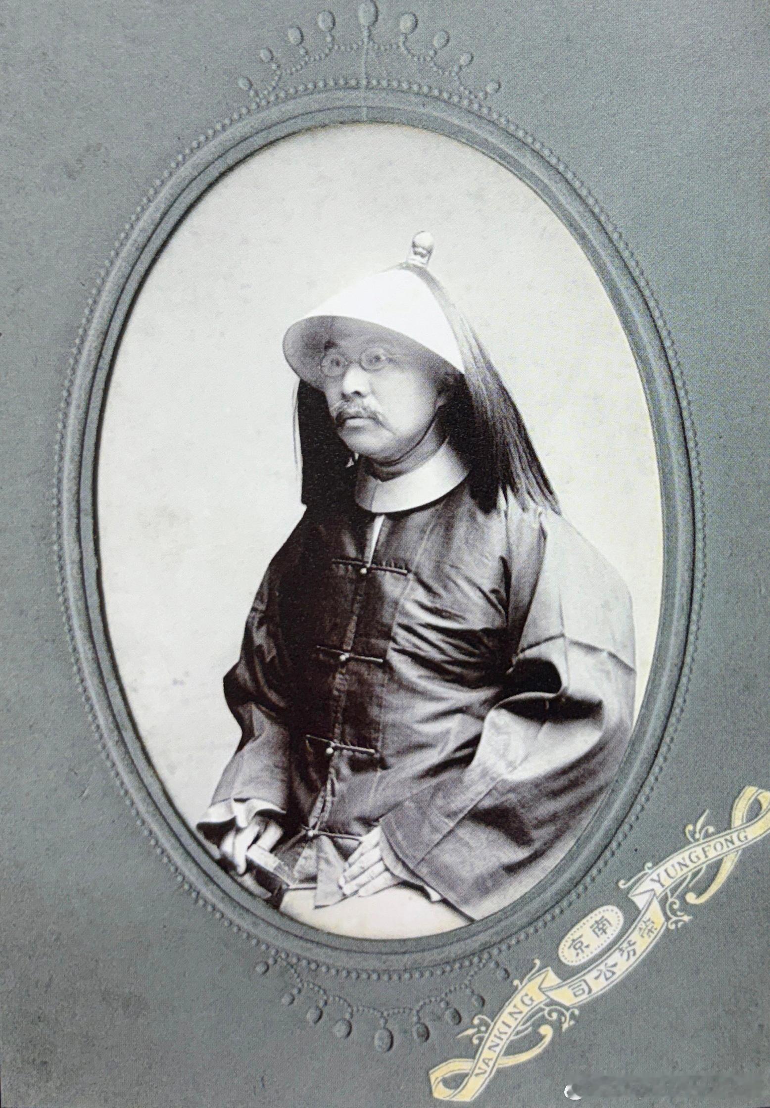 20世纪初的温秉忠（1861年-），1873年6月10日赴美留学，时年12岁，是