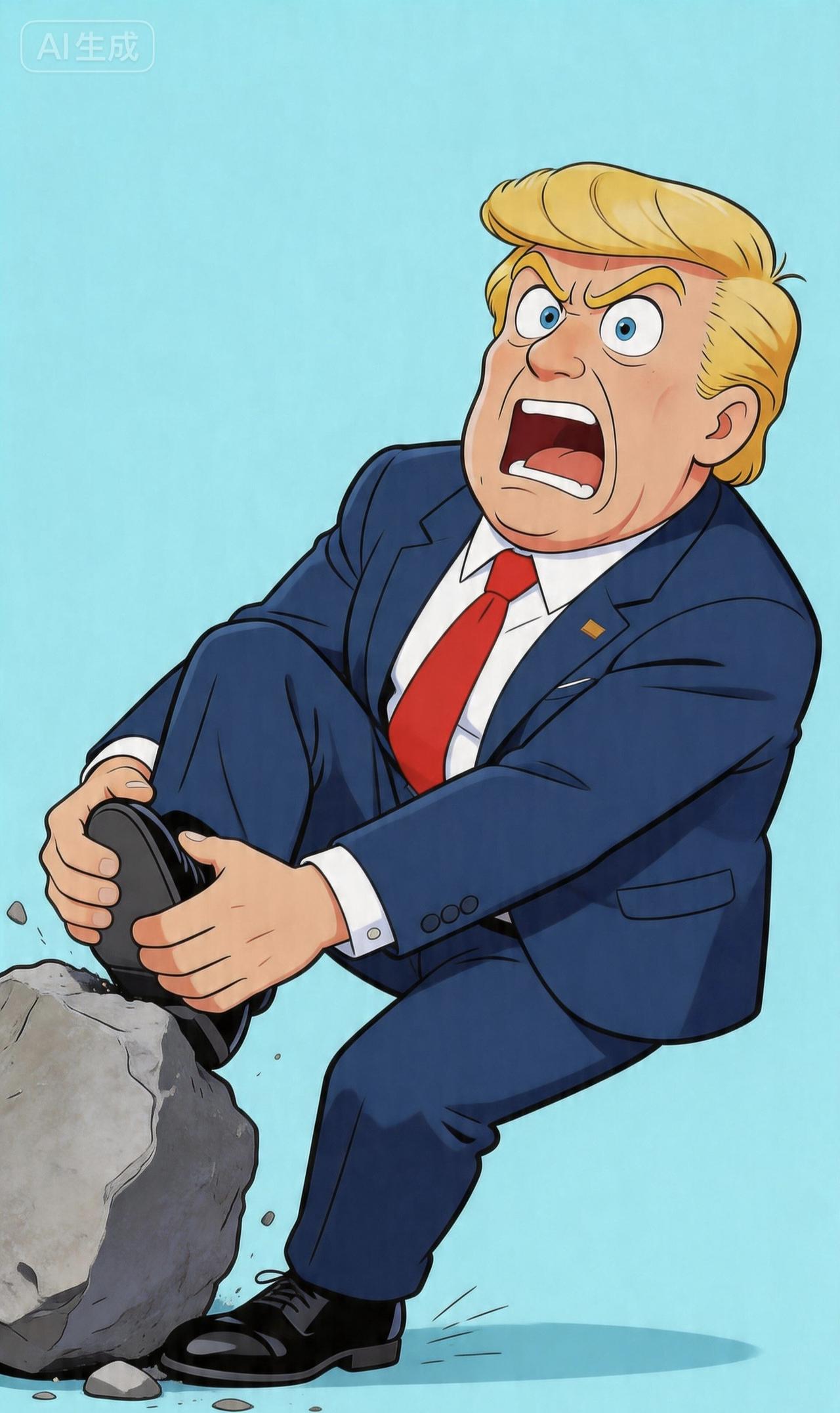 特朗普拿50%关税威胁中国，本质就是霸权霸凌的老套路——一边无凭无据造谣中国“援