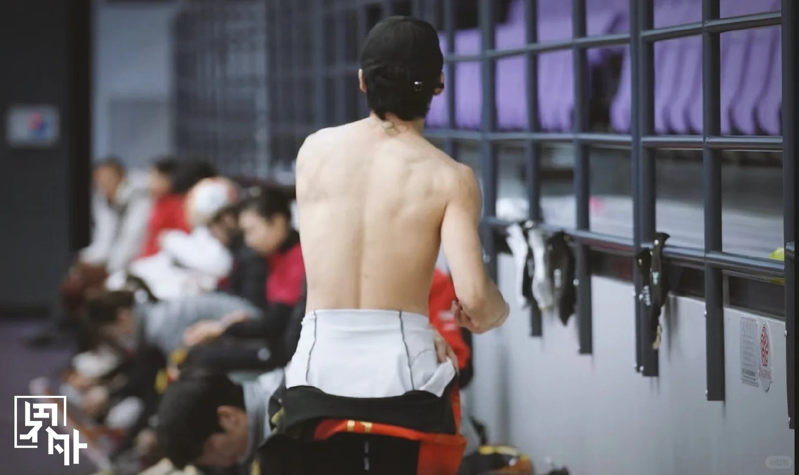 被林孝埈的肌肉线条震撼到了谁看了不说一句绝！林孝埈的肌肉线条简直是短道速滑王者的