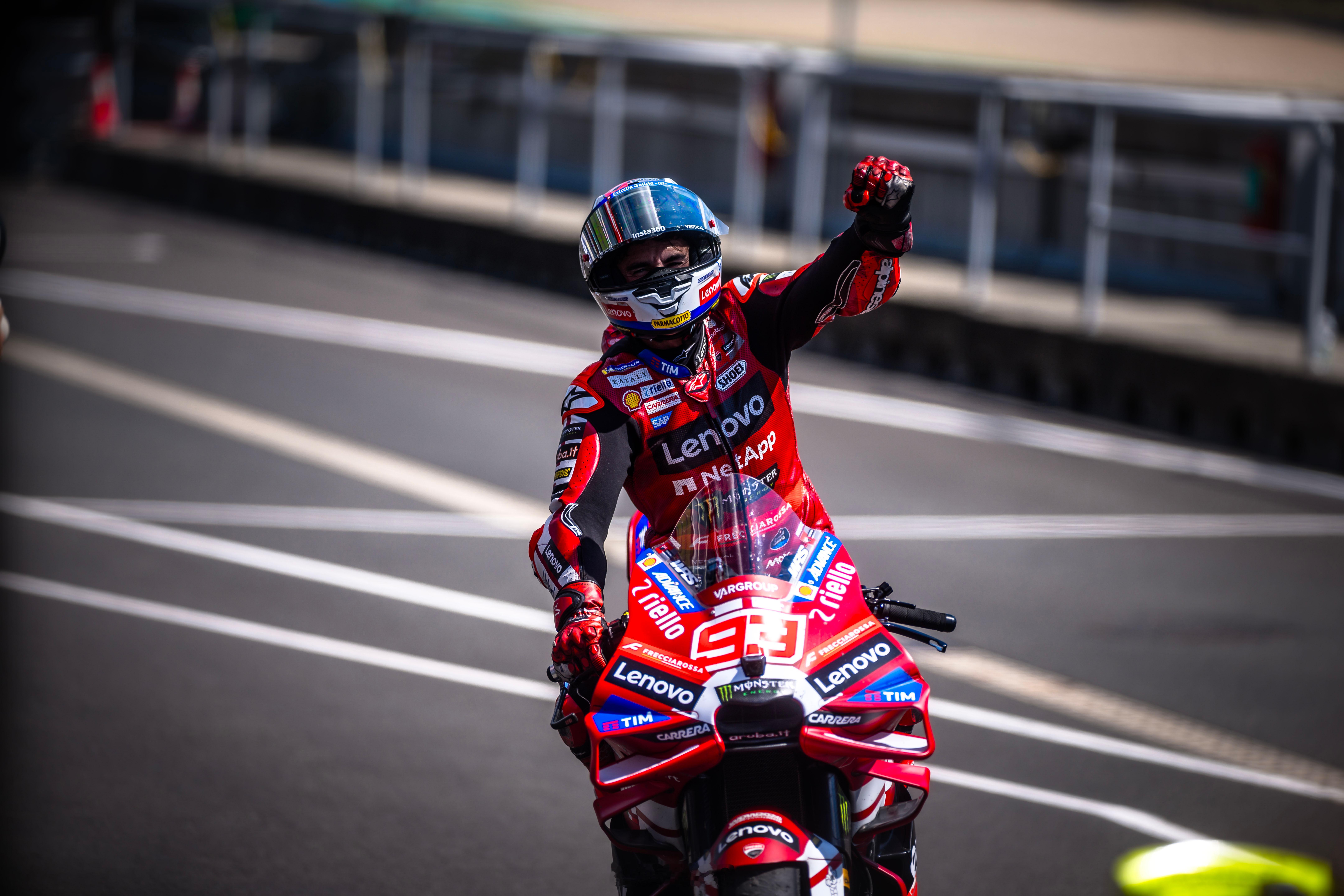 Marc Márquez“我对这场胜利非常高兴。这在某种程度上是一个意料之外的胜