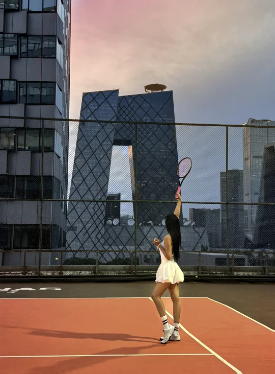 网球🎾｜在中央电视台拍到人生照片📸