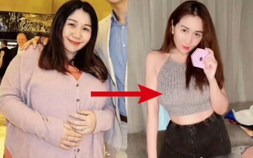 何超盈从220斤瘦到90斤，她的减重逆袭常常被众人拿来感叹，可很多人并不清楚，暴