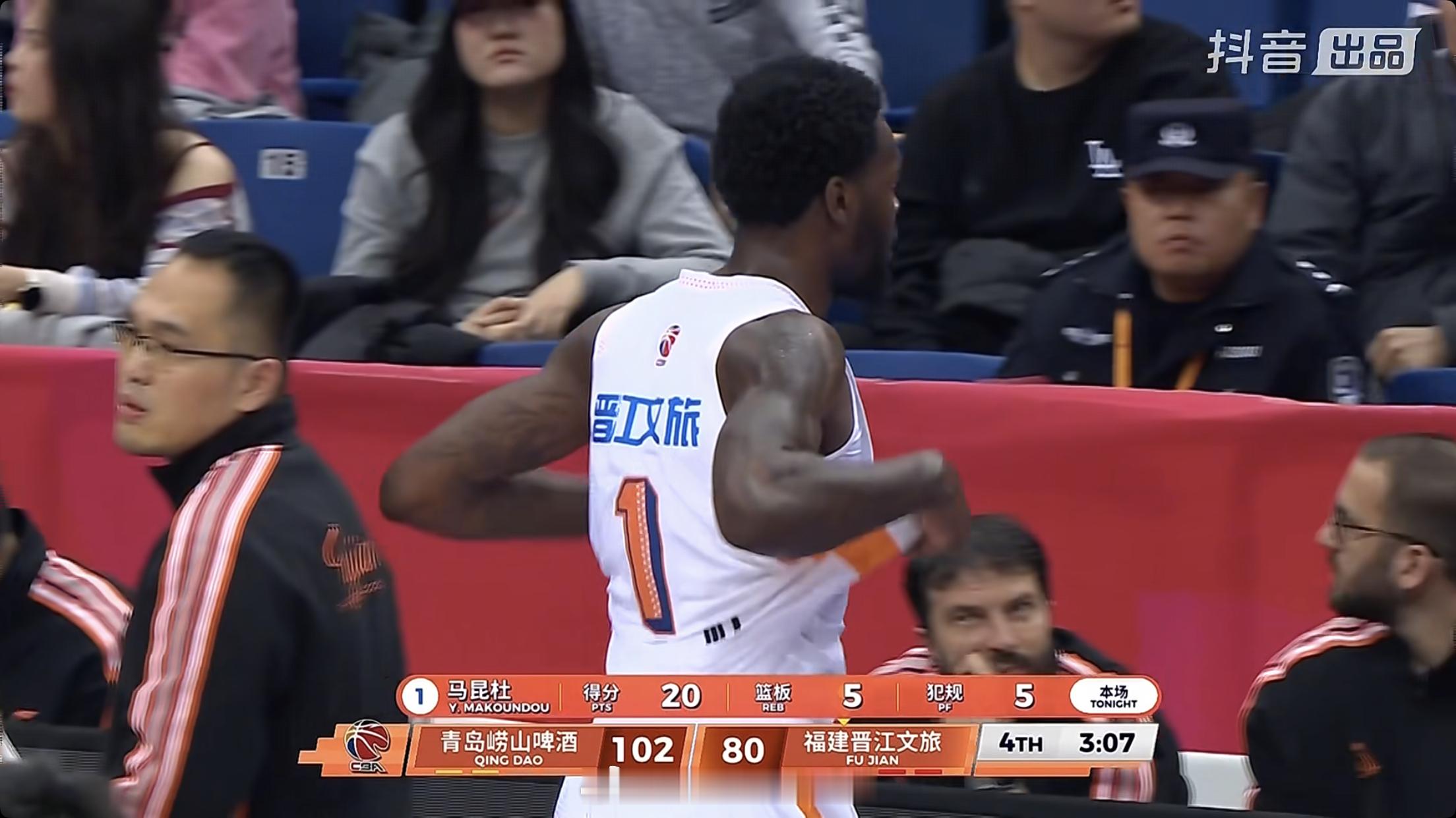 福建男篮新大外马昆杜首秀数据⬇️首秀也就领了个“毕业证”。首秀 怎么打分？青岛男