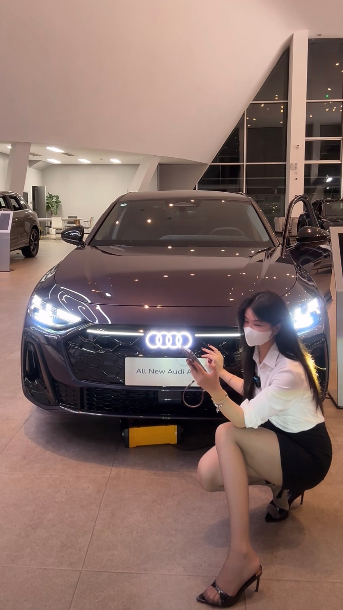 发光的奥迪 ​​​
