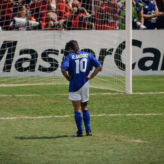 【老照片】 世界杯 Roberto Baggio 🇮🇹 