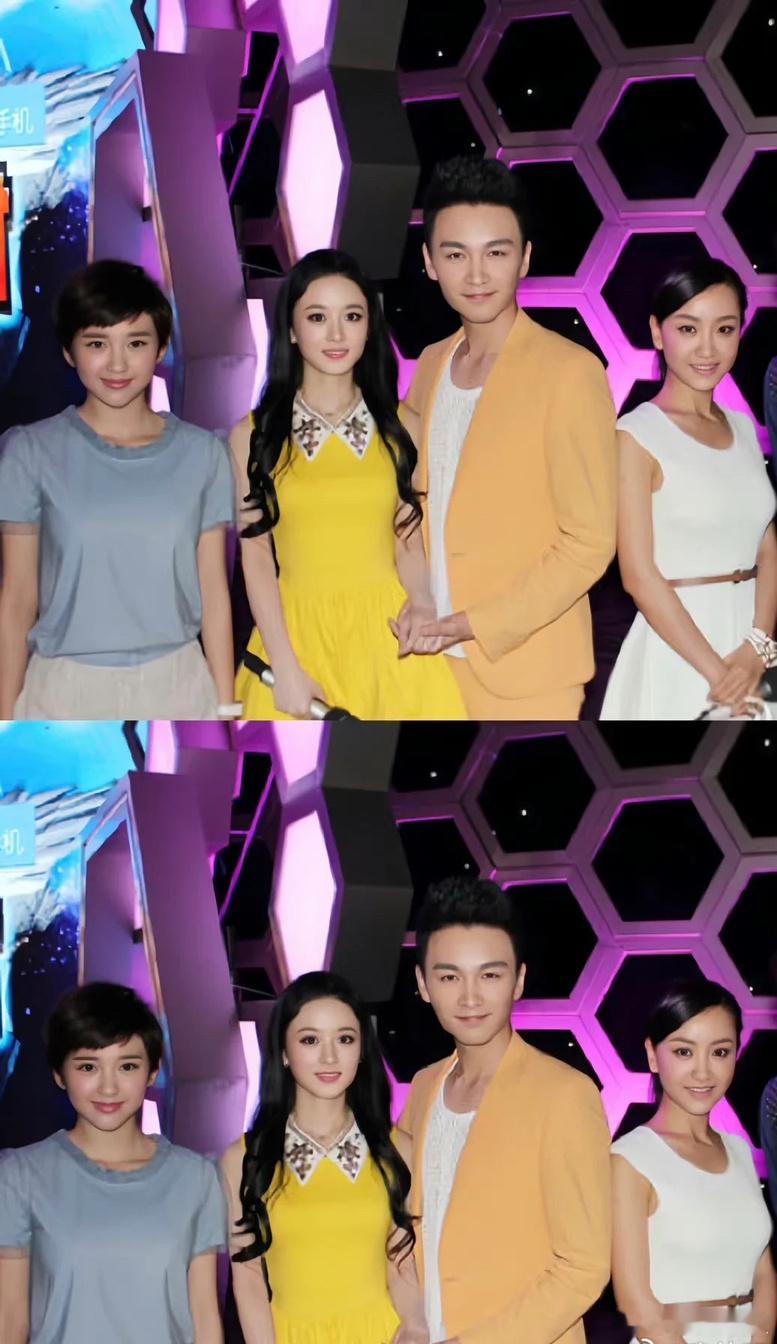 #陈晓光头走红毯# 陈晓和赵丽颖的过期糖 ​​​