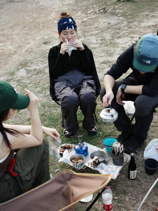 用一句粤语表达露营松弛感