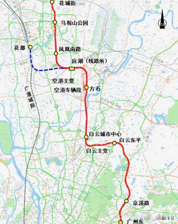 近日有报道说，广花城际铁路土建工程累计完成63%，并有18台盾构机在加速掘进，但