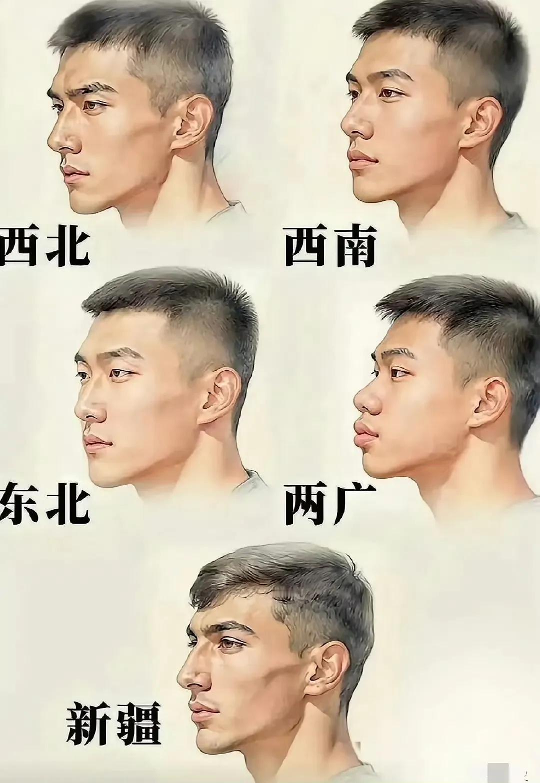 画得真的很传神 ，
两广的人嘴唇真的厚吗？