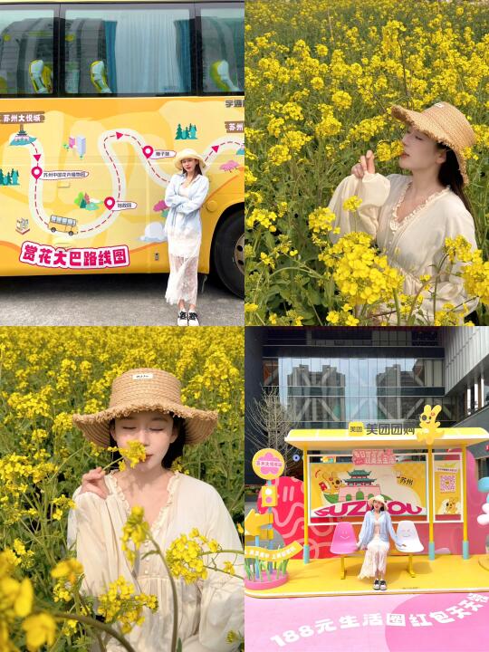 苏州上大分！免费🌼赏花大巴车直接上！附攻略
