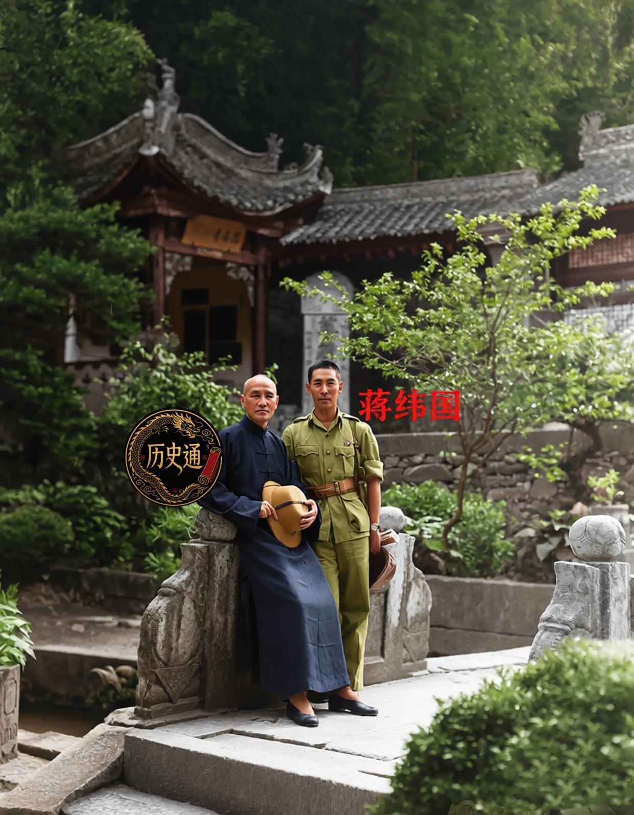 翻胡佛研究所藏的那些年谱，蒋建丰、蒋建镐并排立在族谱上，可老头子偏心眼。他嫌包办