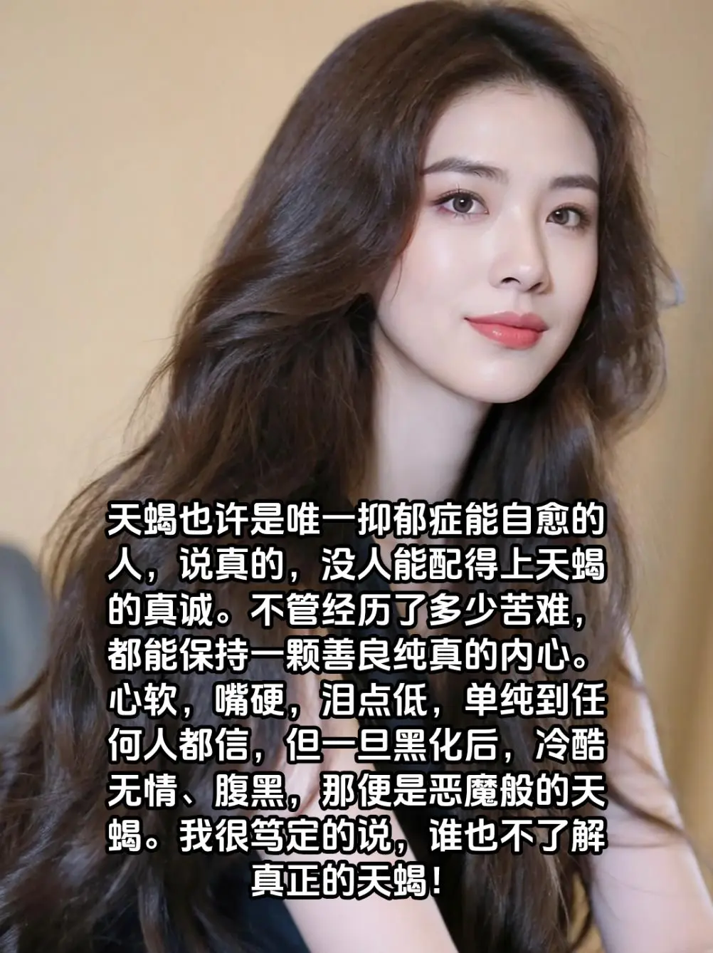 没人能配得上天蝎座的真诚！