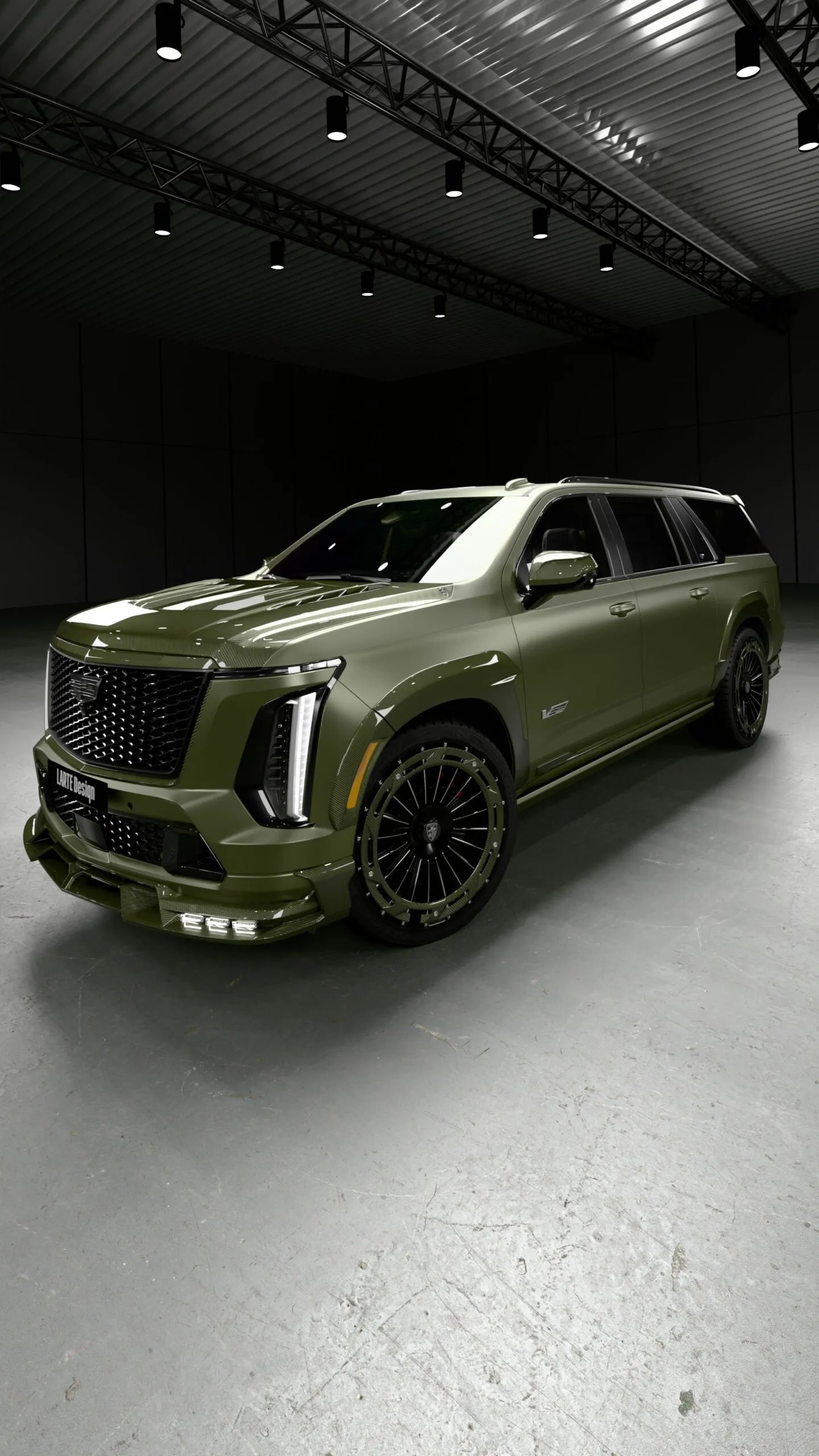 凯雷德   德国改装厂Larte Design为凯迪拉克Escalade-V推出