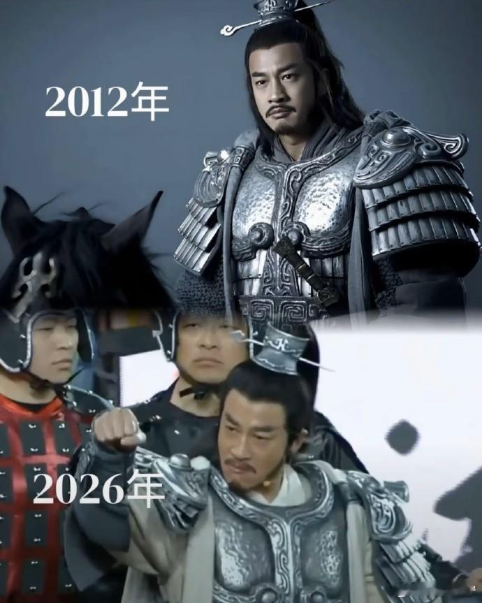 一模一样 何润东 2012年和2026年 项羽造型 一分钟精选视频扶持计划