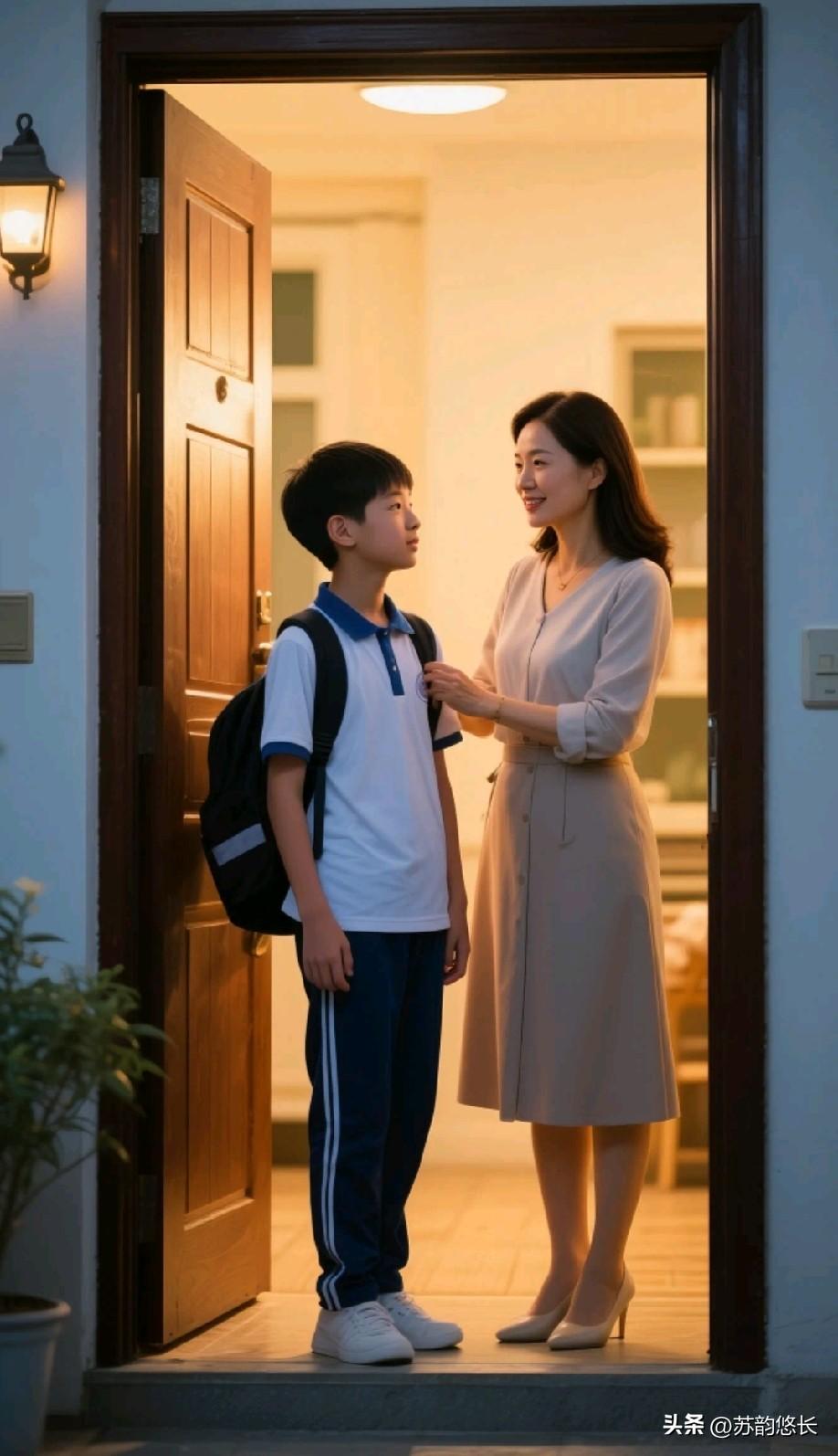 上了高中你才会发现：
优秀的学生多数来自中等以上家庭，少数来自特困家庭，处在这中