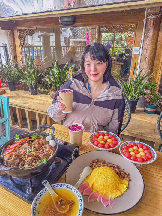 白沙古镇美食小店别错过了！😍