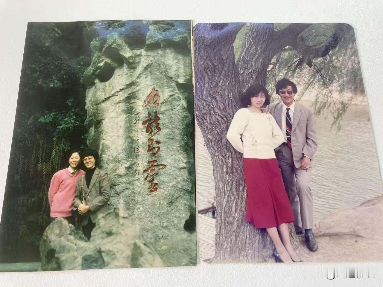 收到二姑姐从芬兰家中发来的两张老照片，时光仿佛一瞬间倒流，勾起心底万千感慨。
