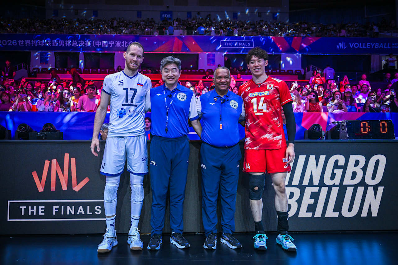 -【2026年世界男排联赛(VNL) 季军🥉战】斯洛文尼亚🇸🇮3-1力克日
