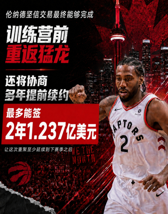 伦纳德阴阳合同那事就这么算了呀？不仅算了，还给他放行了~~NBA将放行伦纳德交易