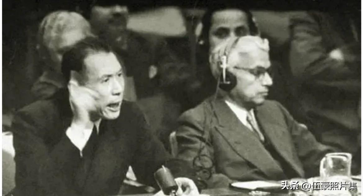 1950年6月朝鲜战争爆发，美国第七舰队侵入台湾海峡。为控诉侵略，中国政府向安理
