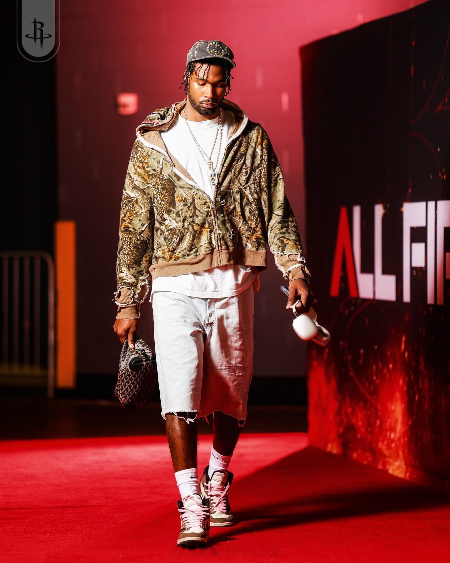 球员今日份OOTD快船vs火箭休斯顿火箭NBA吐槽大会