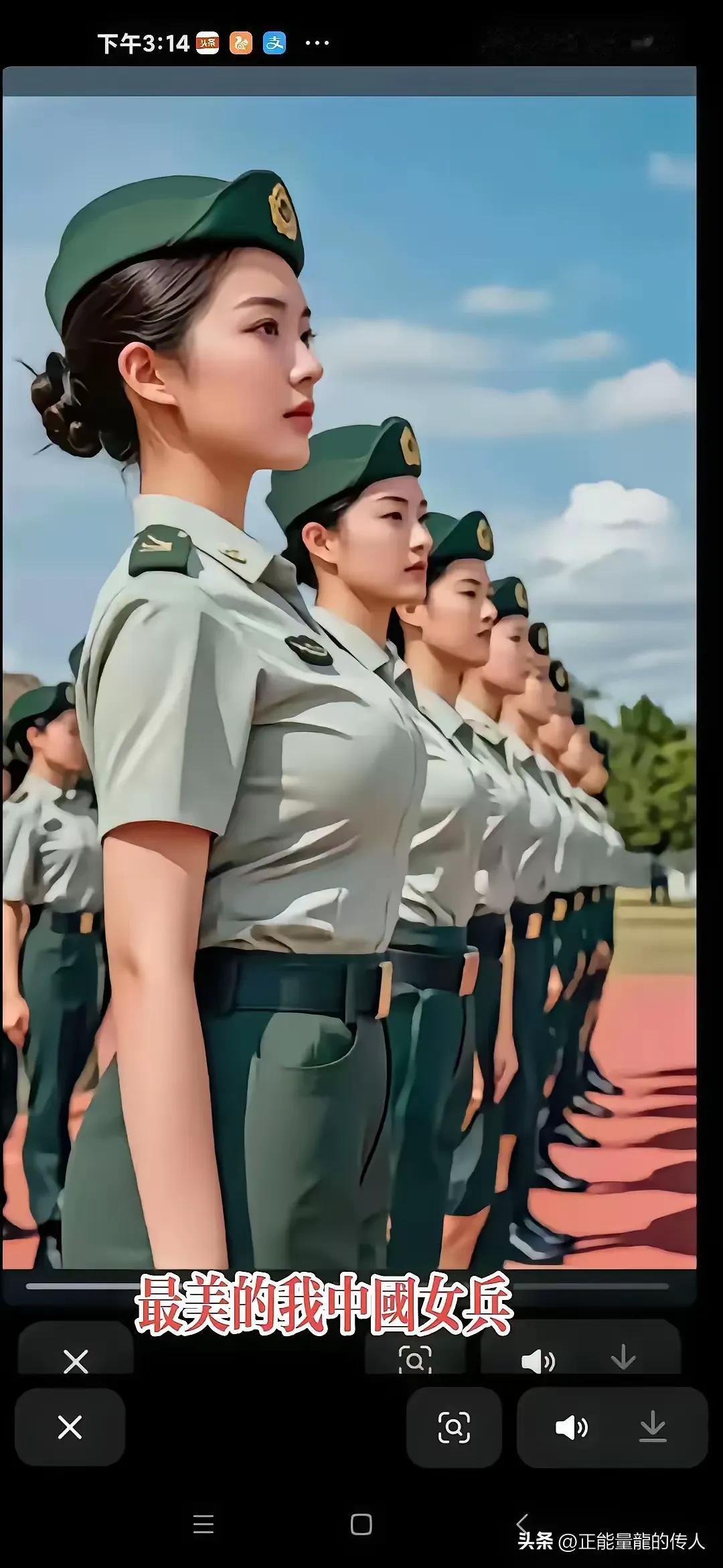 烈日下，她们的迷彩服闪耀着光芒，汗水浸透了衣衫，却丝毫不见疲惫。她们是铿锵玫瑰，