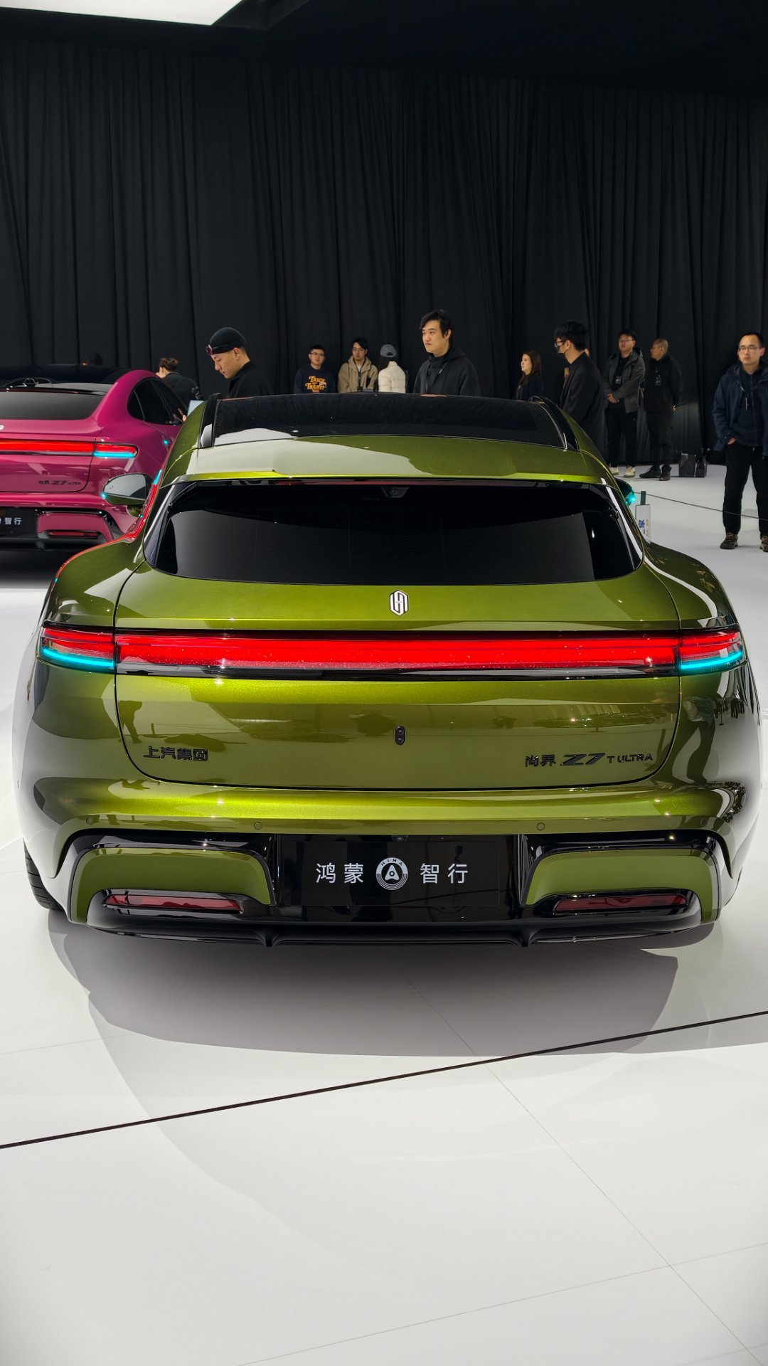 尚界Z7全系标配896线激光雷达尚界Z7猎装，大家感受下颜值～ 长沙·长沙国际会