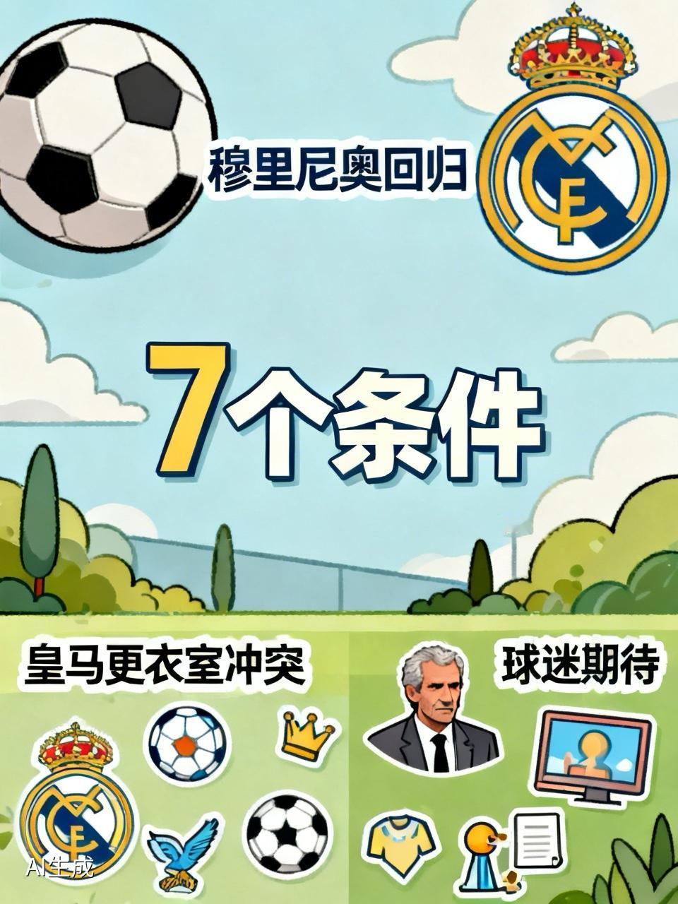 穆里尼奥提了7个条件才肯回皇马，每一条都在打老佛爷的脸

皇马更衣室昨天炸了。巴