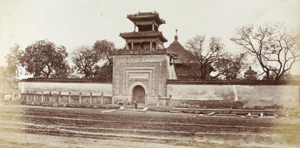 Entrance to the Huihuiying Mosque (回子營清真