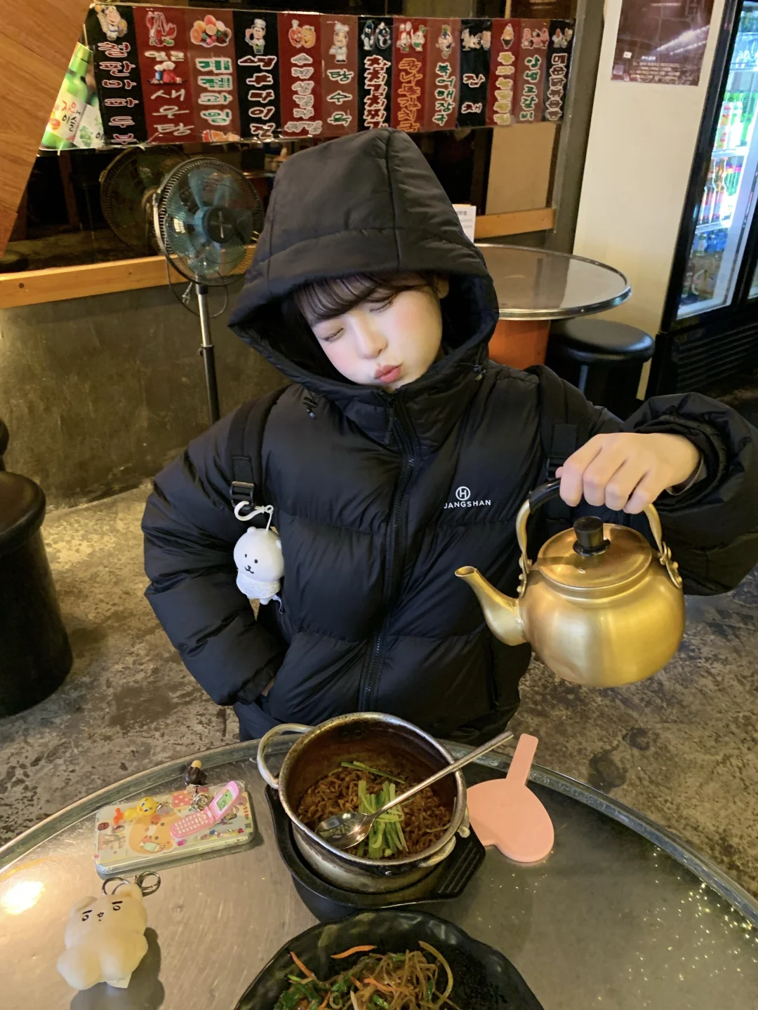 韩国🇰🇷留学生🐰冬日可爱日常照📷