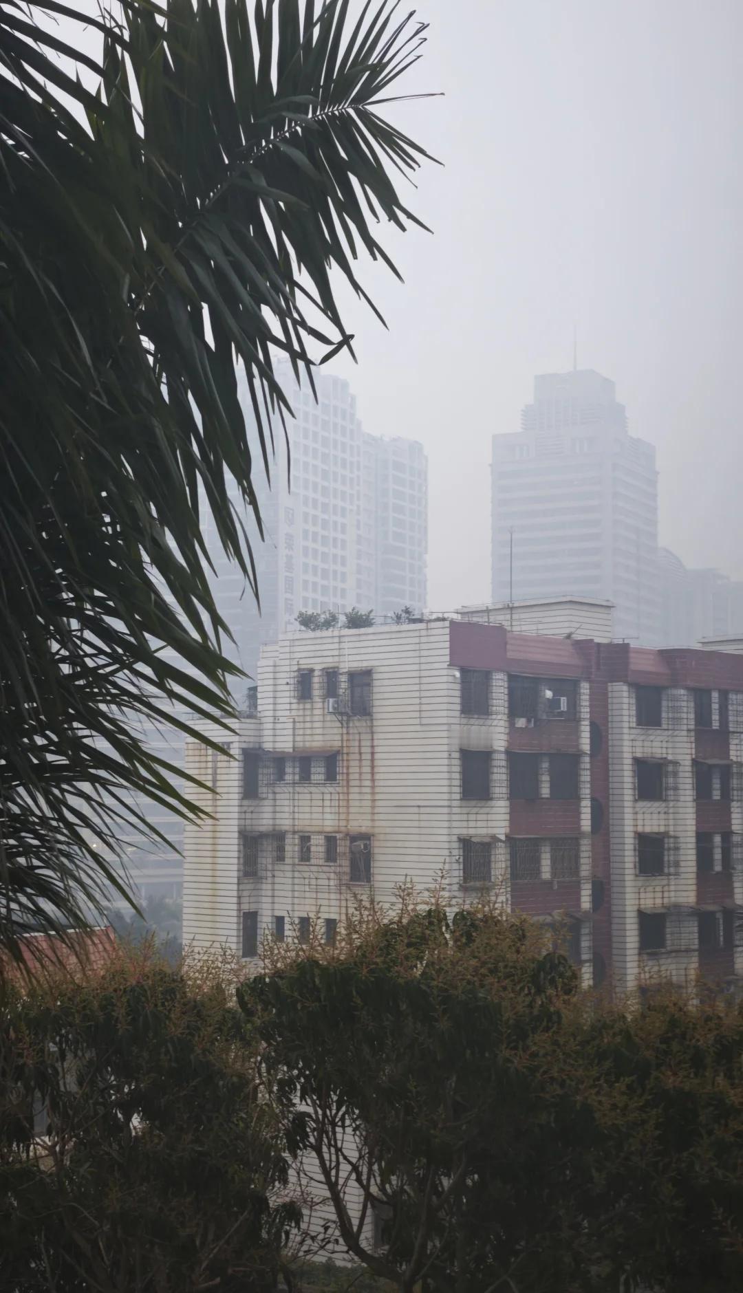 湛江这雾霾是烟花味道么
先祝大家新年快乐！
再好奇一下这雾霾水平，一年一次么？这