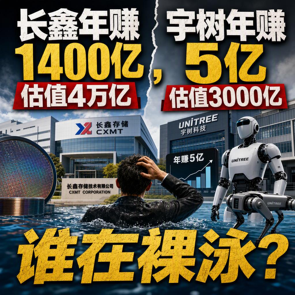 很多人以为市值越高的公司泡沫越大，可这次A股给出了相反的答案。
长鑫科技8月17