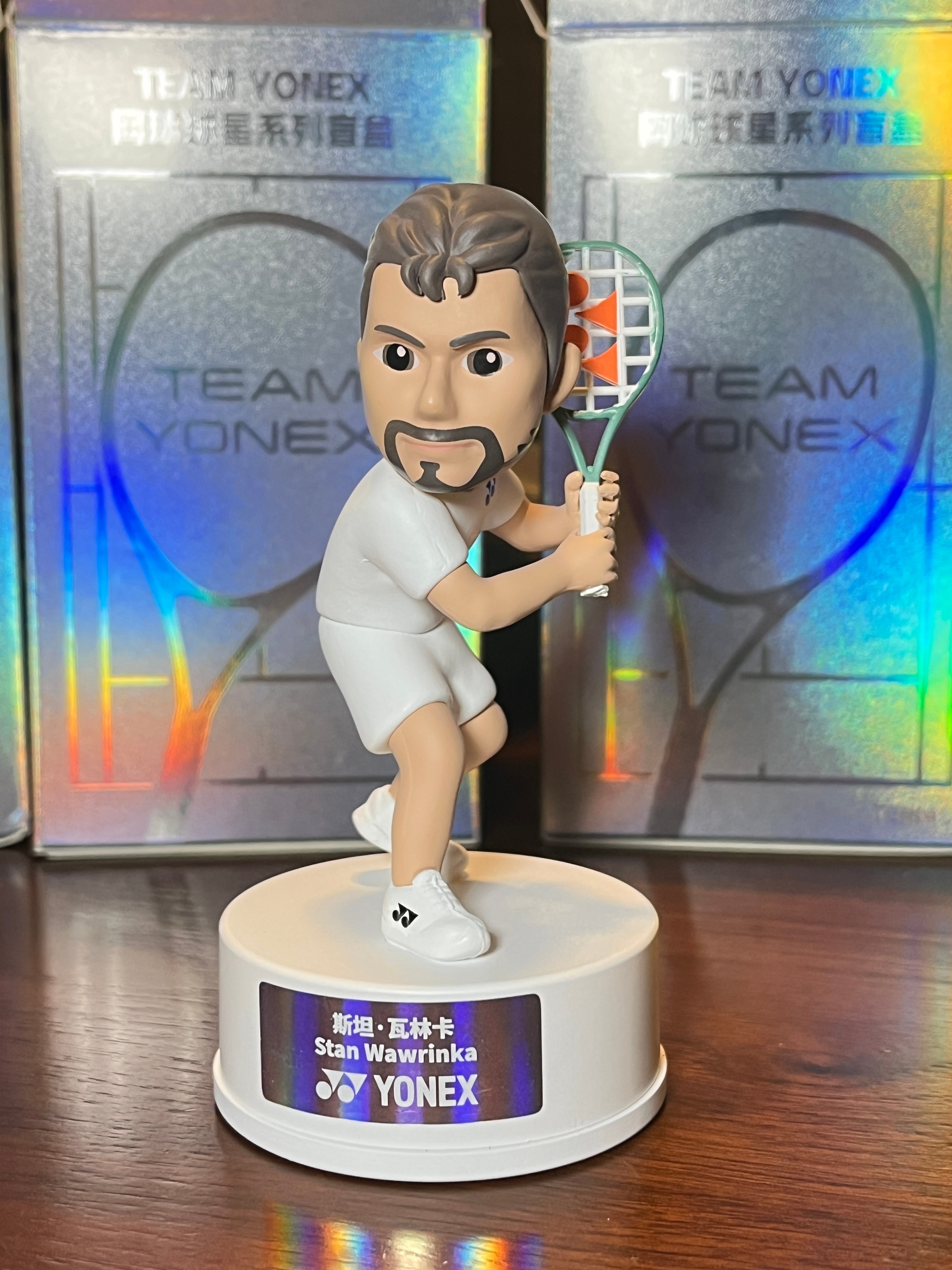 上周去三亚参加Vcore08试打会，就对YY家这套球员手办盲盒爱不释手。回到上海