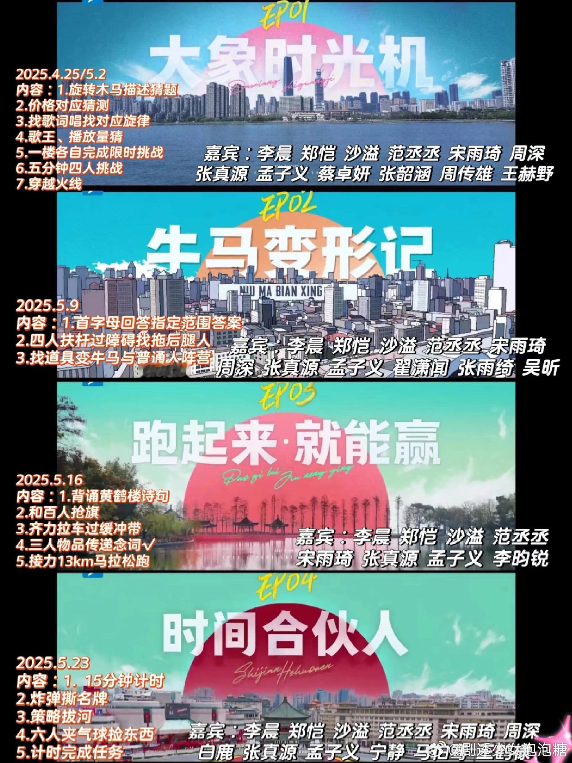 奔跑吧兄弟，第13季主题，看看你们更喜欢哪一个 ​​​