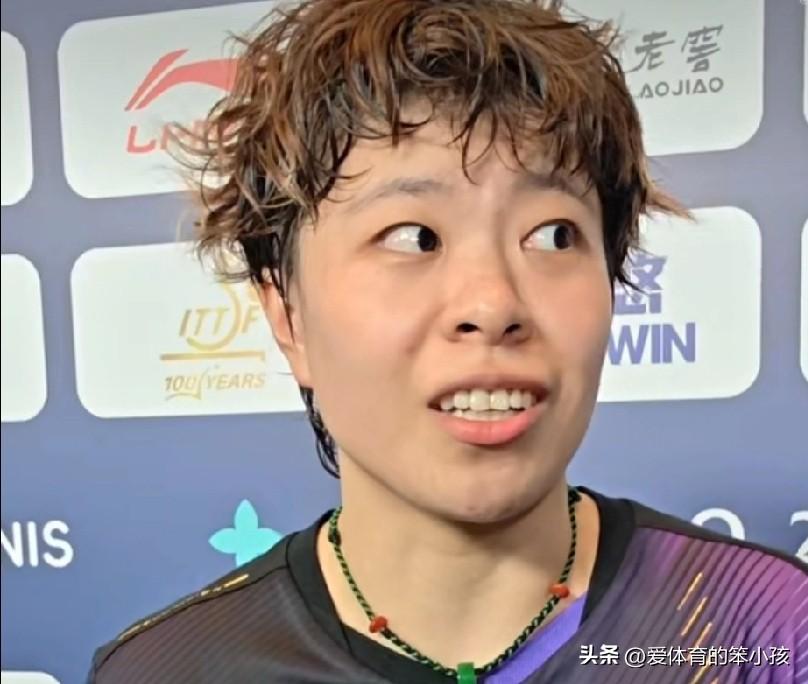 特别是看到王艺迪在和老对手日本新一姐张本美和的交锋当中，能始终掌控比赛节奏，大部