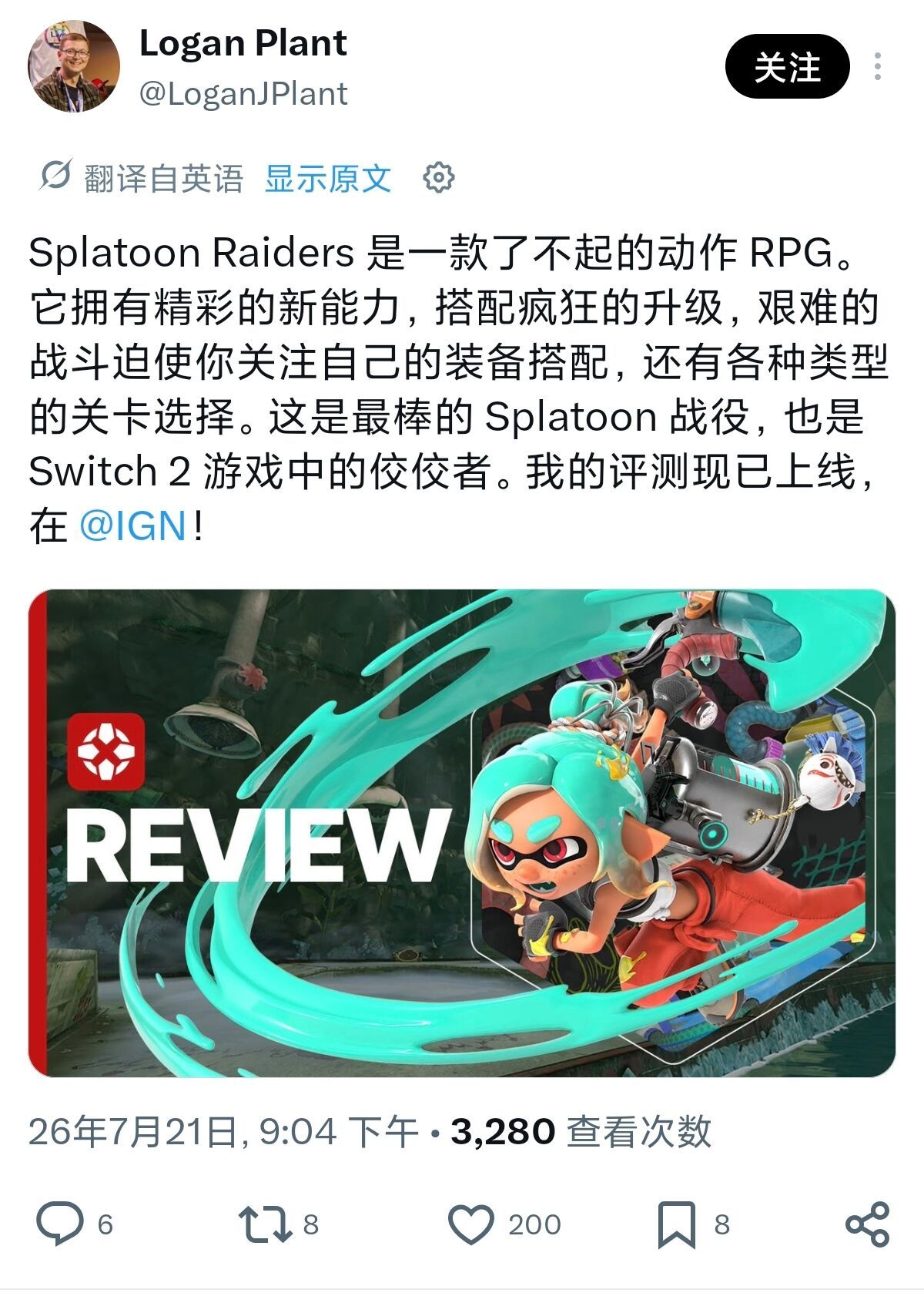 IGN好高的评价！ 