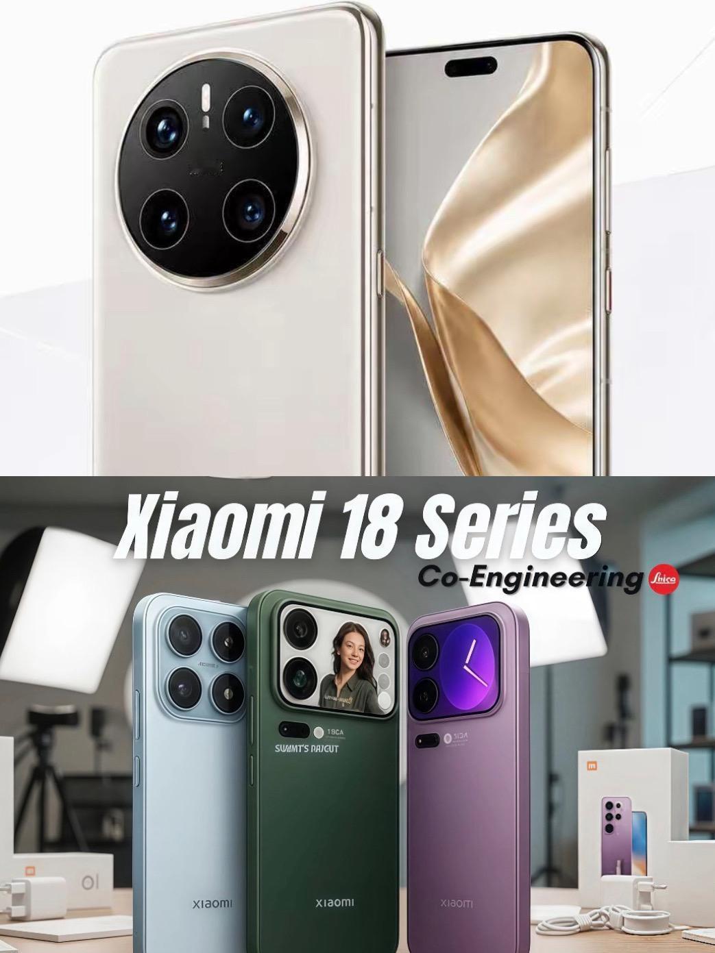 华为Mate 90和小米18系列，国产高端真巨头，9月大家选谁小米手机对比 小米
