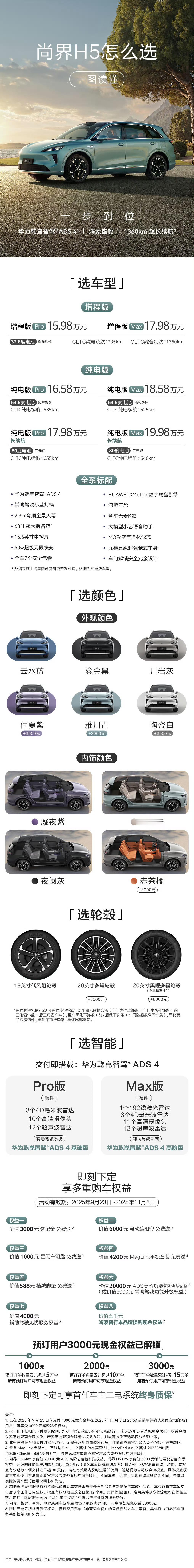 之前抖音的评论区，看到好多人叫，说什么“你拍的尚界H5顶配价格一定超20万了”，