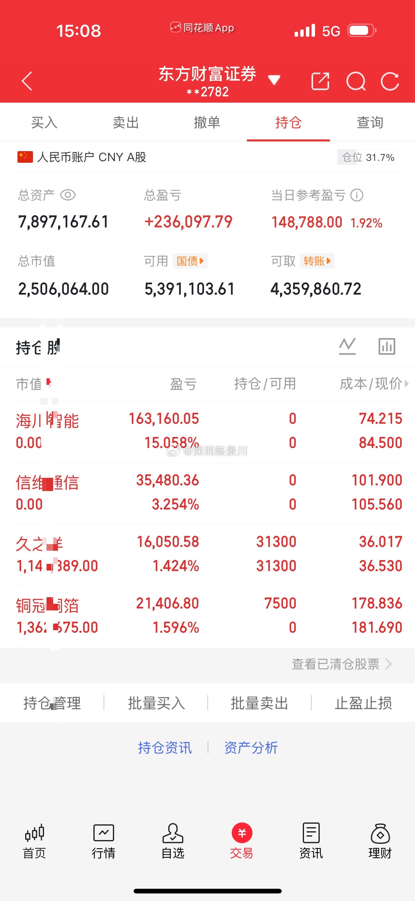 记录我2026年六月第十七天炒股之旅｜300万实盘再次启航，我也会每天持续分享自