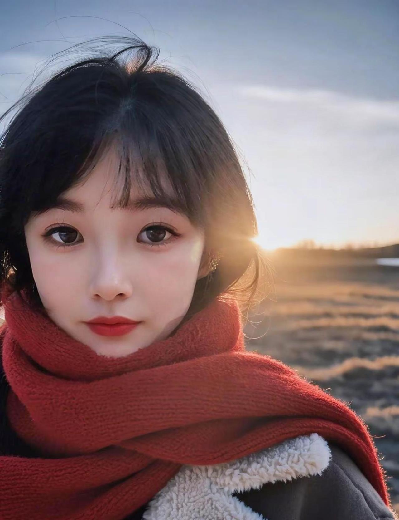 时光不语自清浅，岁月无言亦安然AI逆光生活照